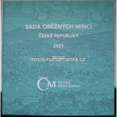 Sada oběžných mincí ČR 2025 PROOF